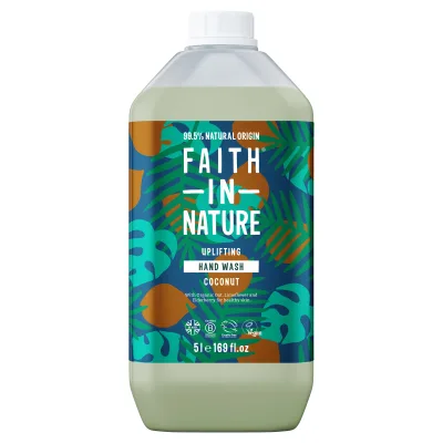 Рідке мило Faith in Nature Натуральне З кокосом 5 л (708002900396)