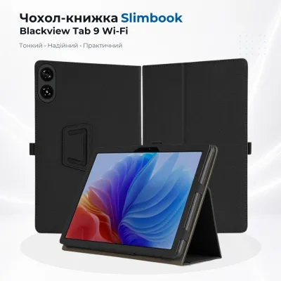 Чохол до планшета BeCover Slimbook Blackview Tab 9 Wi-Fi 11" Black (715845)