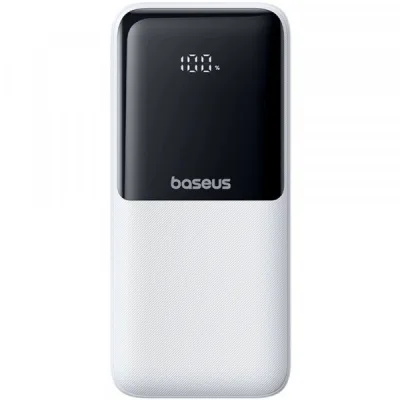 Батарея універсальна Baseus Lipow 20000mAh 22,5W PD, QC/3.0, White (P10079102213-00)