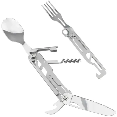 Набір туристичного посуду Tribe Multi Set сталевий (T-FC-0035-metal)