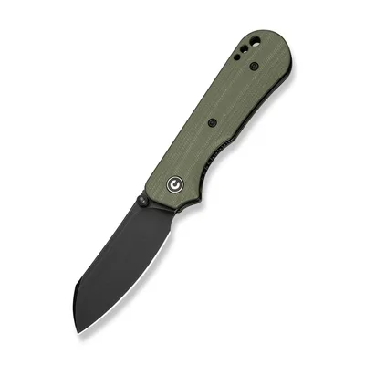 Ніж Civivi Crabby, Green G10, Darkwash (C24055-1)