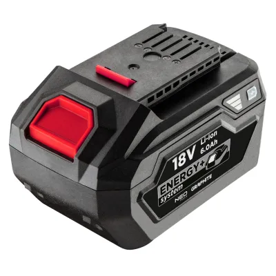 Акумулятор до електроінструменту Graphite Energy+, 18V, 6Ah, 0.92кг (58G086)
