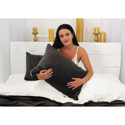 Постільна білизна MirSon Велюр Winter Delicate 28-0068 Camelia King Size (2200004036816)