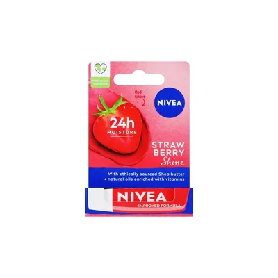 Бальзам для губ Nivea Strawberry Shine 4.8 г (4006000002095)