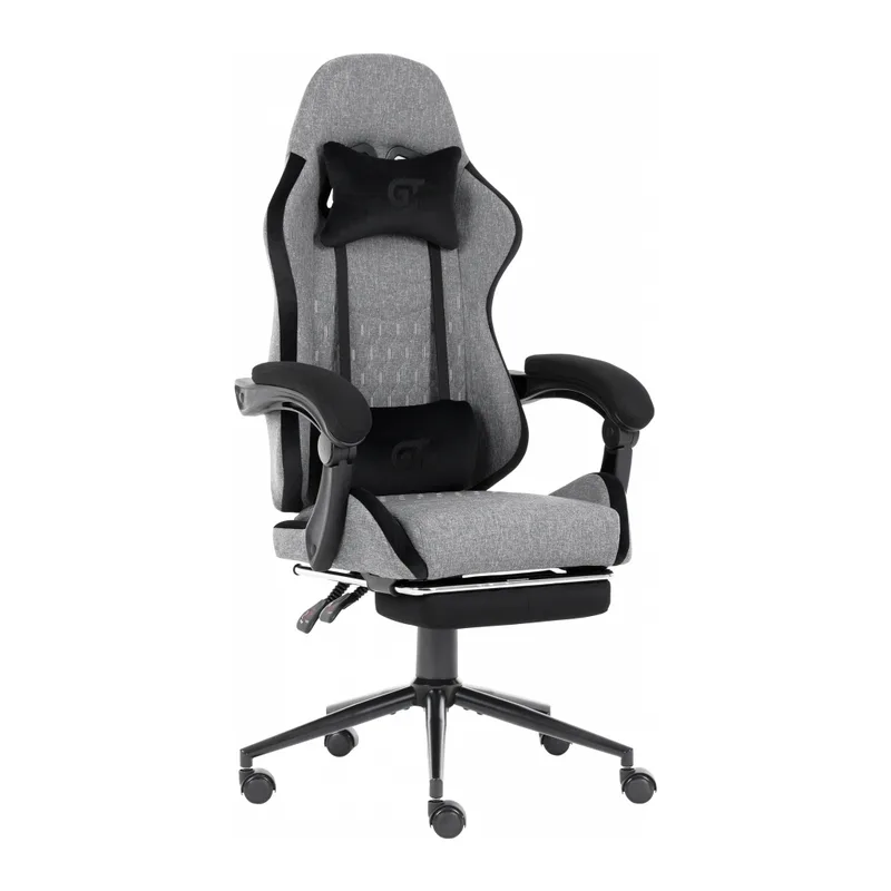 Крісло ігрове GT Racer X-2324 Black/Gray (X-2324 Fabric Black/Gray)