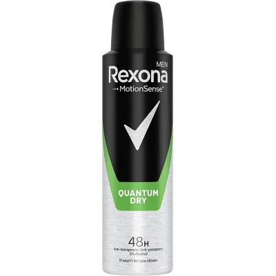 Антиперспірант Rexona Men Quantum Dry 150 мл (8717644320396)