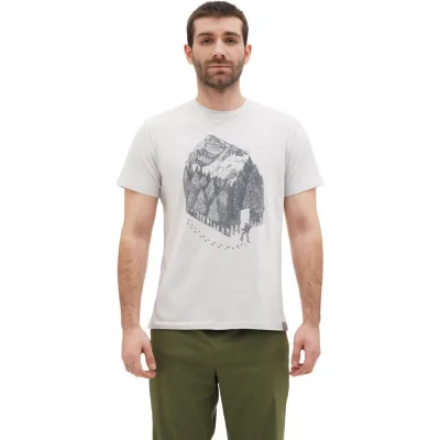 Футболка Turbat Home Mns glacier gray - XXXL - сірий (012.004.5114)