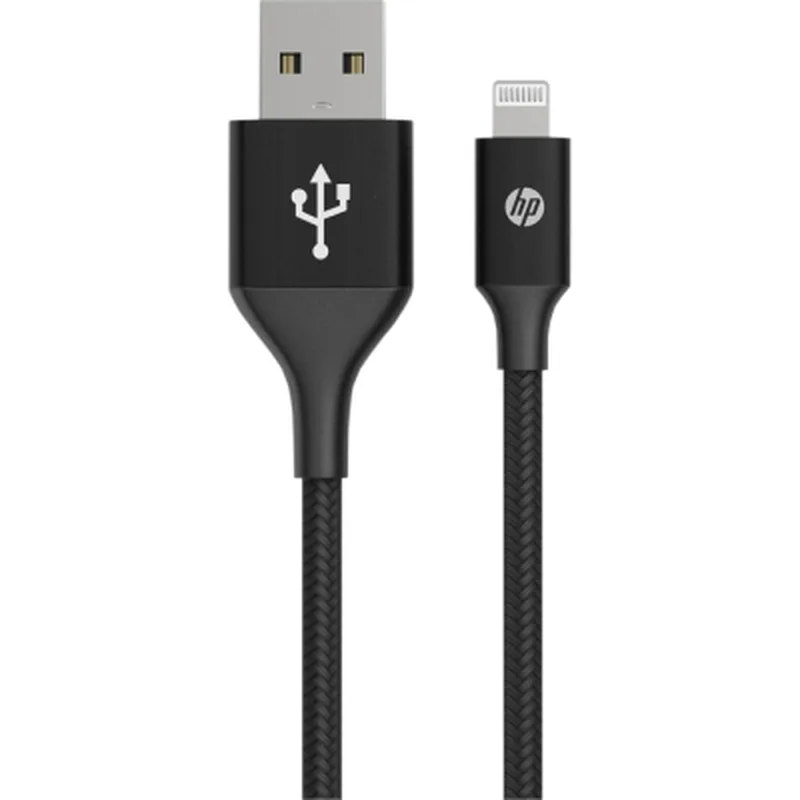 Дата кабель USB 2.0 AM to Lightning 1.0m 2.4A MFI HP (HP_DHC-MF101-1m)