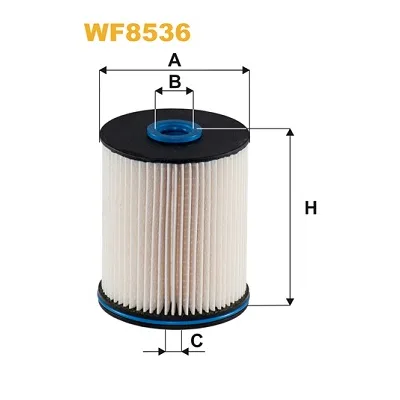 Фільтр паливний Wixfiltron WF8536