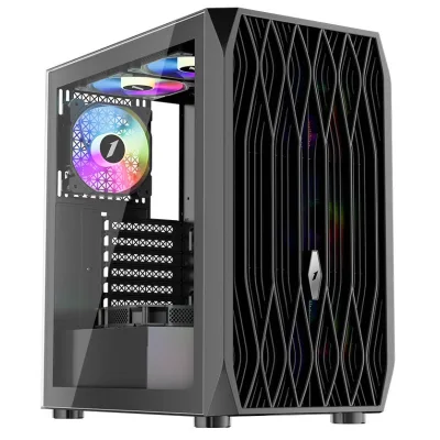 Корпус для ПК 1stPlayer AY7-BK-4F1