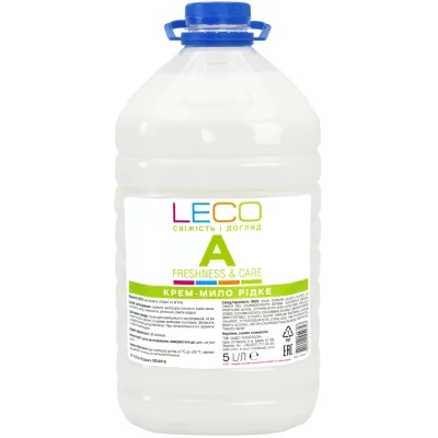 Рідке мило Leco A Свіжість і догляд 5 л (4820024949323)