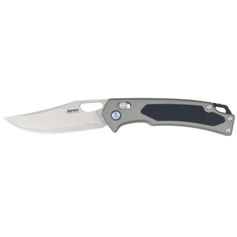 Ніж SRM Retriever 9203-AK, Black G10/Aluminium, Stonewash (9203-AK)