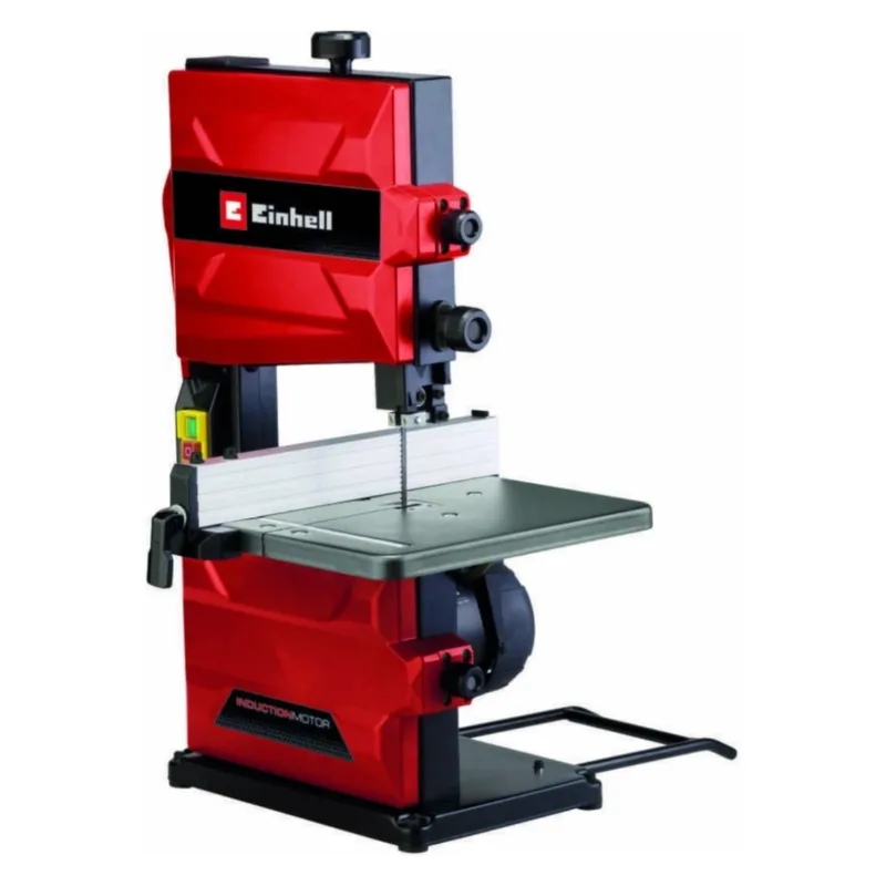 Стрічкова пила Einhell TC-SB 200/1, 250W, 1400об/хв, 900м/хв, стіл 305x305мм, виліт 200мм (4308009)