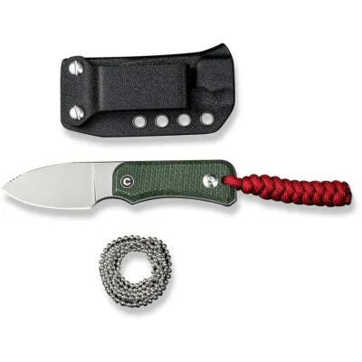 Ніж Civivi Baby Banter Fixed Blade, Green Micarta, Satin (C23045-2)