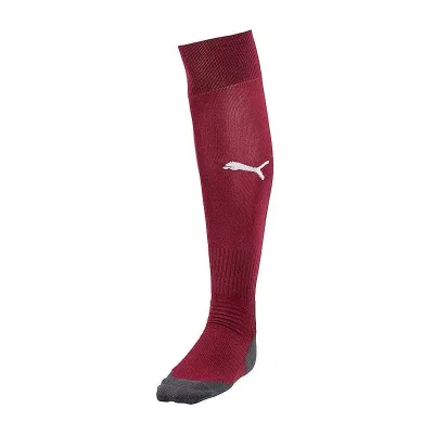 Гетри Puma Team Liga Socks Core 703441-09 бордовий 43-46 (4059504601127)