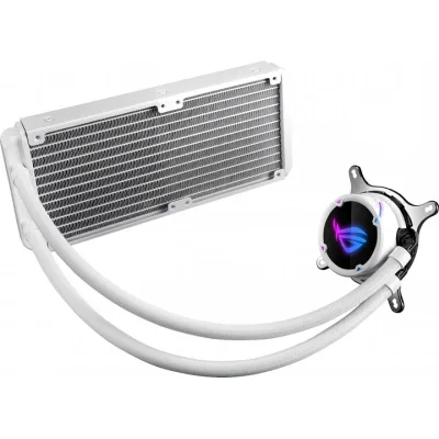 Система рідинного охолодження ASUS ROG-STRIX-LC-240 RGB White (ROG-STRIX-LC-240-RGB-WE w/o FAN)