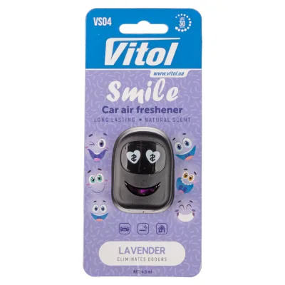 Ароматизатор для автомобіля VITOL Smile Lavender 4мл (VS04)