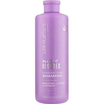 Шампунь Lee Stafford Bleach Blondes Everyday Care Shampoo 500 мл (5060282708402)