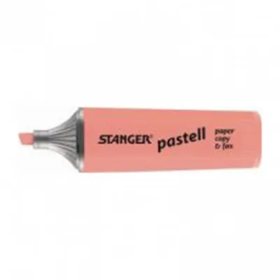Маркер Stanger текстовий, 1-5мм, пастель, червоний 10 шт (MARKER-TXT-STPASTR10)