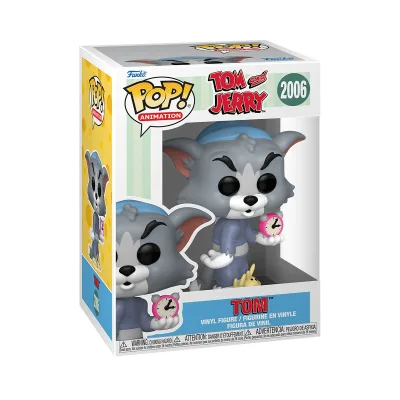 Фігурка Funko Pop серії Том і Джеррі S4 - Том з будильником (86282)