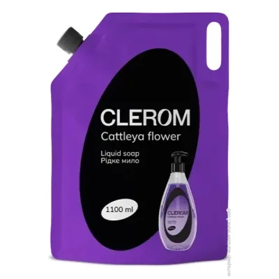 Рідке мило Clerom Cattleya flower Дой-пак 1100 мл (4820287020180)