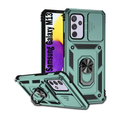 Чохол до мобільного телефона BeCover Military Samsung Galaxy M13 SM-M135 Dark Green (708209)