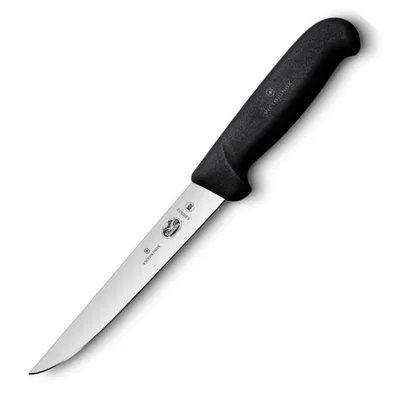Кухонний ніж Victorinox Fibrox Boning лезо 12см з чорн. ручкою