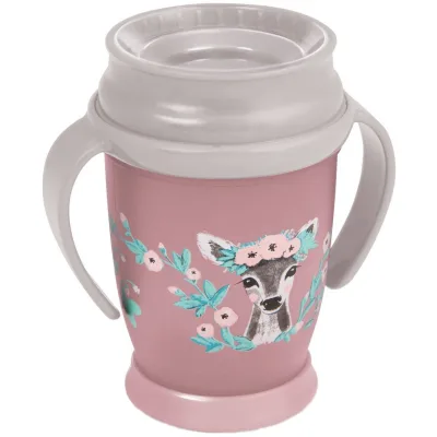 Поїльник-непроливайка Lovi 360 Drink Master Wild Soul Girl 250 мл (1/604new)