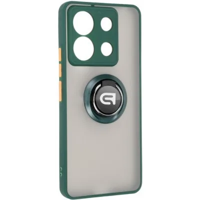 Чохол до мобільного телефона Armorstandart Frosted Matte Ring Xiaomi Redmi Note 13 Pro 5G / Poco X6 5G Dark Green (ARM72725)