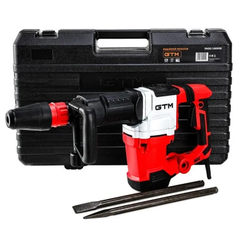 Відбійний молоток GTM DH20/1500VS 1500Вт, SDS-Max, 20Дж (DH20/1500VS)