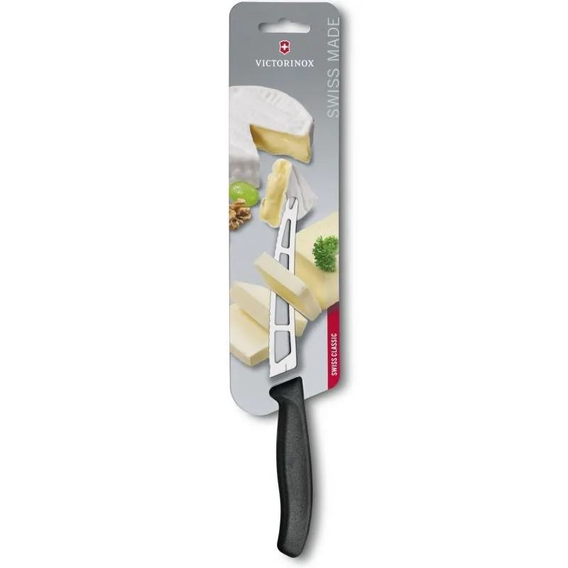 Кухонний ніж Victorinox SwissClassic для масла та сиру 13 см, чорний (6.7863.13B)