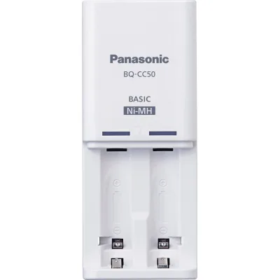 Зарядний пристрій для акумуляторів Panasonic Compact Charger + Eneloop 2AA 2000 mAh (K-KJ50MCD20E)