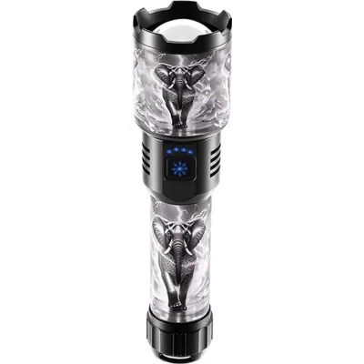 Ліхтар NEWVEW NV-K20-Elephant 5000mAh Black (NWVW-NV-K20-ELFNT-BK)
