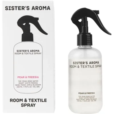 Освіжувач повітря Sister's Aroma Груша та фрезія Парфумований спрей для кімнати та текстилю 230 мл (4820227785995)