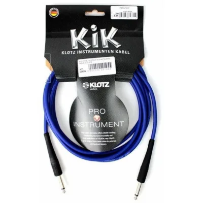 Інструментальний кабель Klotz KIK Instrument Cable Blue 3 m (228224)