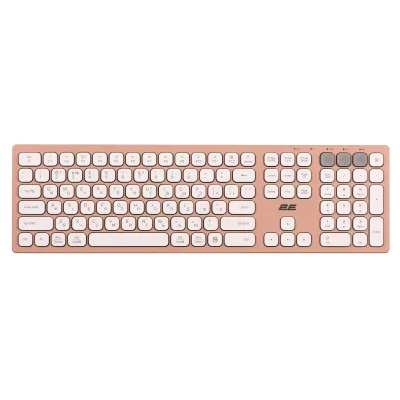 Клавіатура 2E KS270 109key Wireless UA Rose/White (2E-KS270WBPN_UA)
