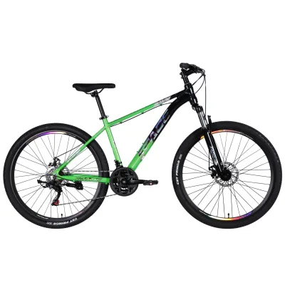 Велосипед Space 27.5" PHAETON DD FR рама-17" AL 2026 зелено-чорний (OPS-SP-27.5-080)