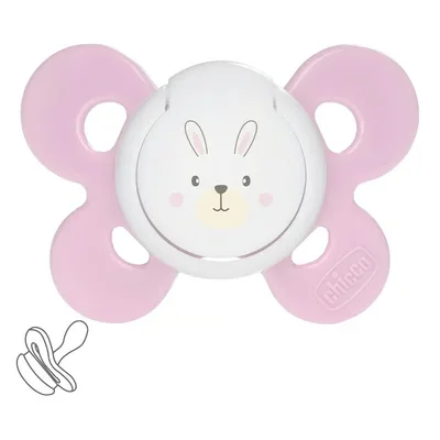 Пустушка Chicco Physio Comfort силіконова від 2 до 6 місяців 1шт. (рожева) (74911.11.00)