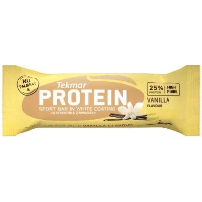 Батончик Tekmar Protein Sport Ваніль 30 г (8585004502566) (упаковка 3 шт)