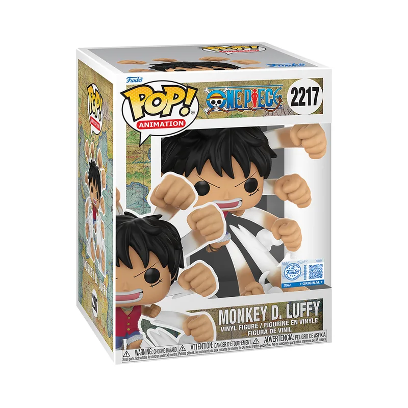 Фігурка Funko Pop серії Великий куш - Луффі (Гому Гому но Кулемет Гатлінга) (92222)