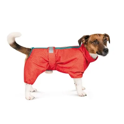 Комбінезон для тварин Pet Fashion "RAIN" для такс S2 (червоний) (4823082425594)
