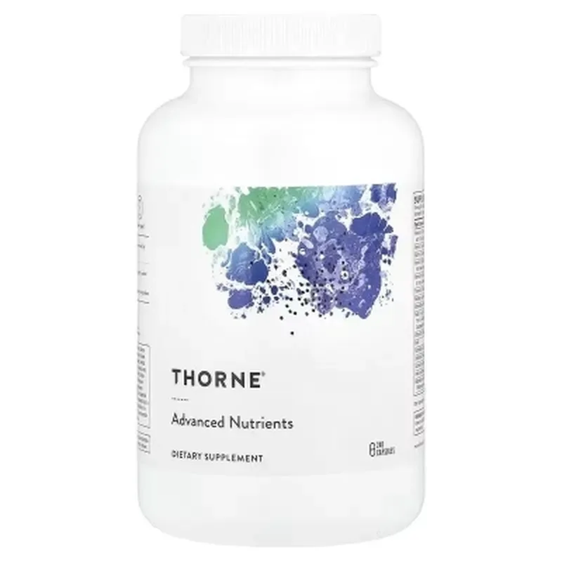 Вітамінно-мінеральний комплекс Thorne Research Комплекс поживних речовин, Advanced Nutrients, 240 капсул (THR-01706)