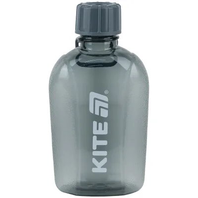 Пляшка для води Kite 650 мл сіра (K25-1240-1)