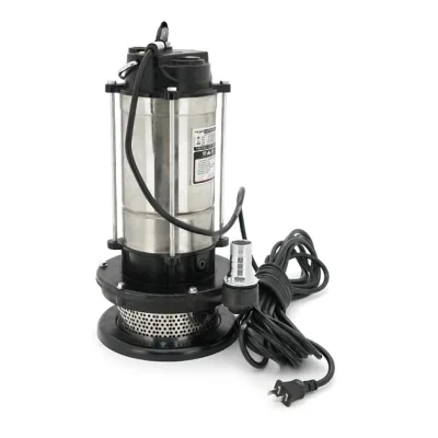 Заглибний насос Voltronic 1500W, 220V, до 4 м³/год, підйом до 30 м, 25мм, INOX, 410х200х230 мм, 11.5 кг. + перехідник (YT-P-1500-30)