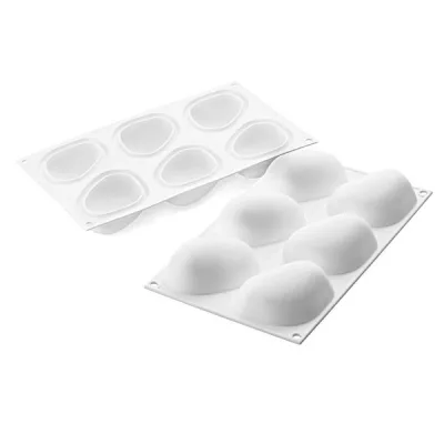 Форма для випікання Silikomart New ZEN100 87 х 63 мм, h-36 мм (ZEN100)