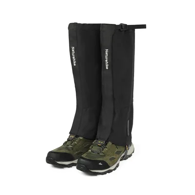 Бахіли туристичні Naturehike Водонепроникні CNK2450DS011, розмір L, чорні (6975641889724)
