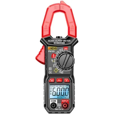 Токові кліщі ANENG PN103 V (AC/DC), A (AC/DC), Ω, C, Hz (NCV, True RMS) (PN103)