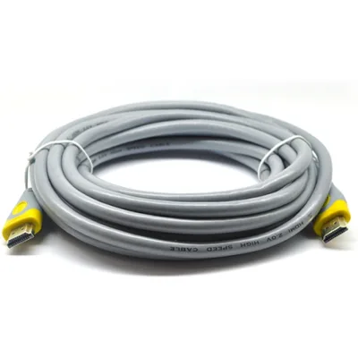 Кабель мультимедійний HDMI M to HDMI M 20.0m V2.0 gray V-LINK (YT-HDMI(M)/(M)HSV2.0-20m/16189)