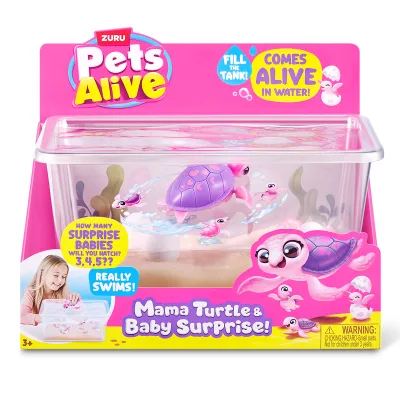 Інтерактивна іграшка Pets & Robo Alive Мама черепаха з сюрпризом (9560)
