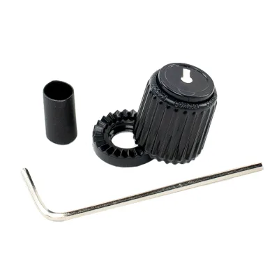 Ручка для потенціометра D'Addario Loknob Small Black Plastic Knob (PW-LNS-01B)